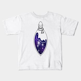 Libra ~ Constellation in a jar ~ Potion Bottle Kids T-Shirt